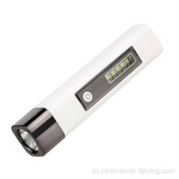 Linterna LED portátil de carga USB al aire libre